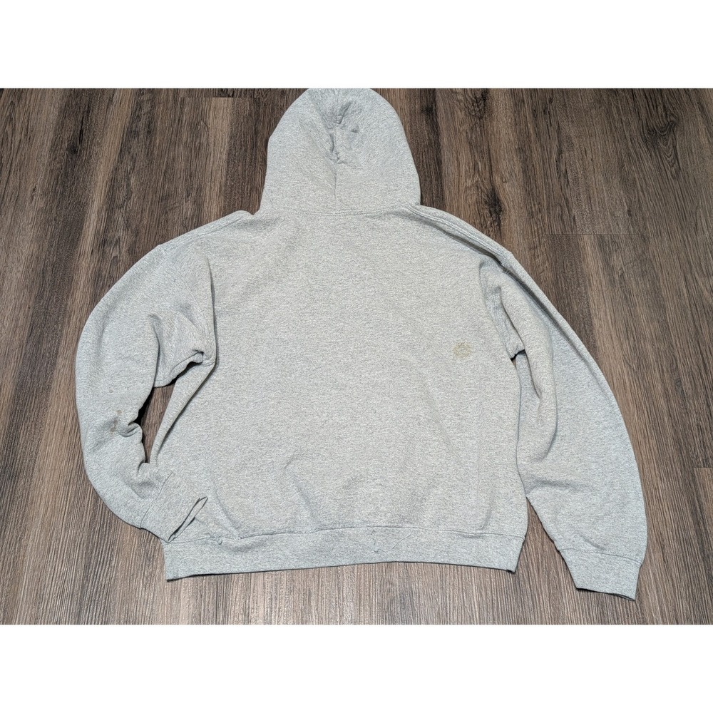 Aaliyah Princess of R&B Hoodie Sweatshirt Gray Graphic Hip Hop Large - Picture 4 of 7